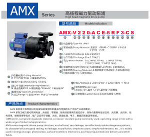 magnetic pump AMX Series1